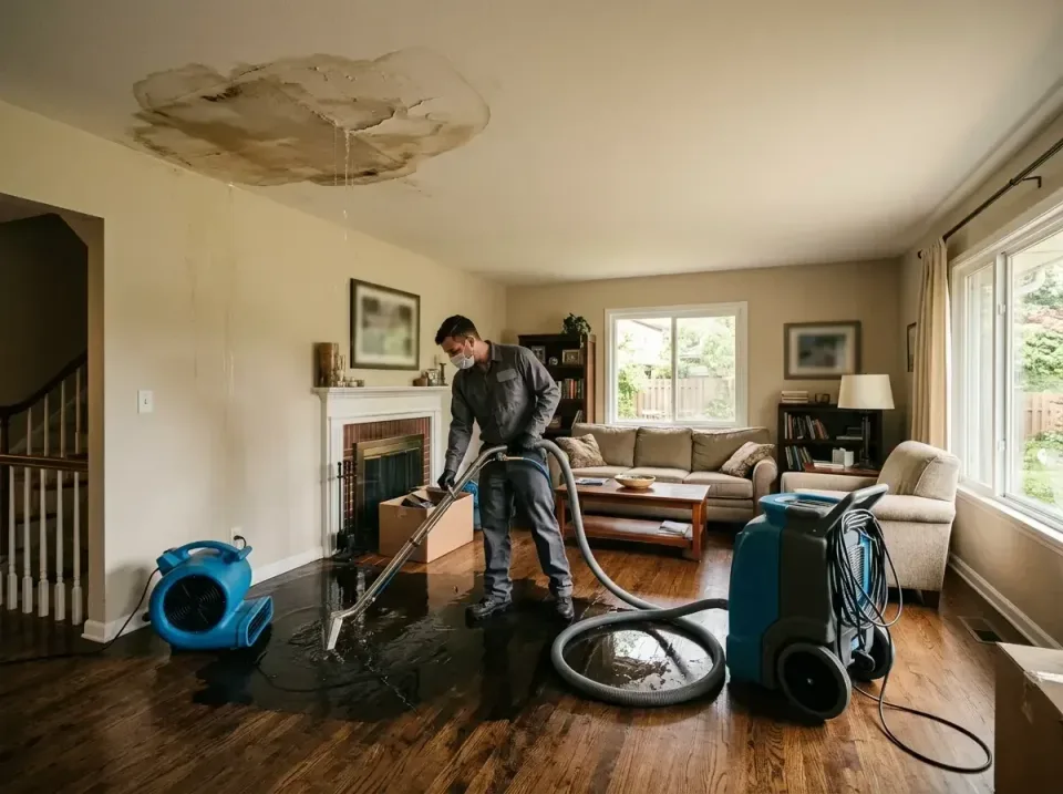attic-pipe-burst-ceiling-drip-008 — frequently asked questions, Water Damage Restoration & Carpet Care in Decorah, IA